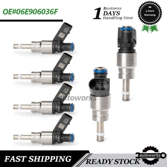 6X Fuel Injector 079906036C for Volkswagen for Audi A6 S5 Q7 for A8 2008-2011 06H906036P