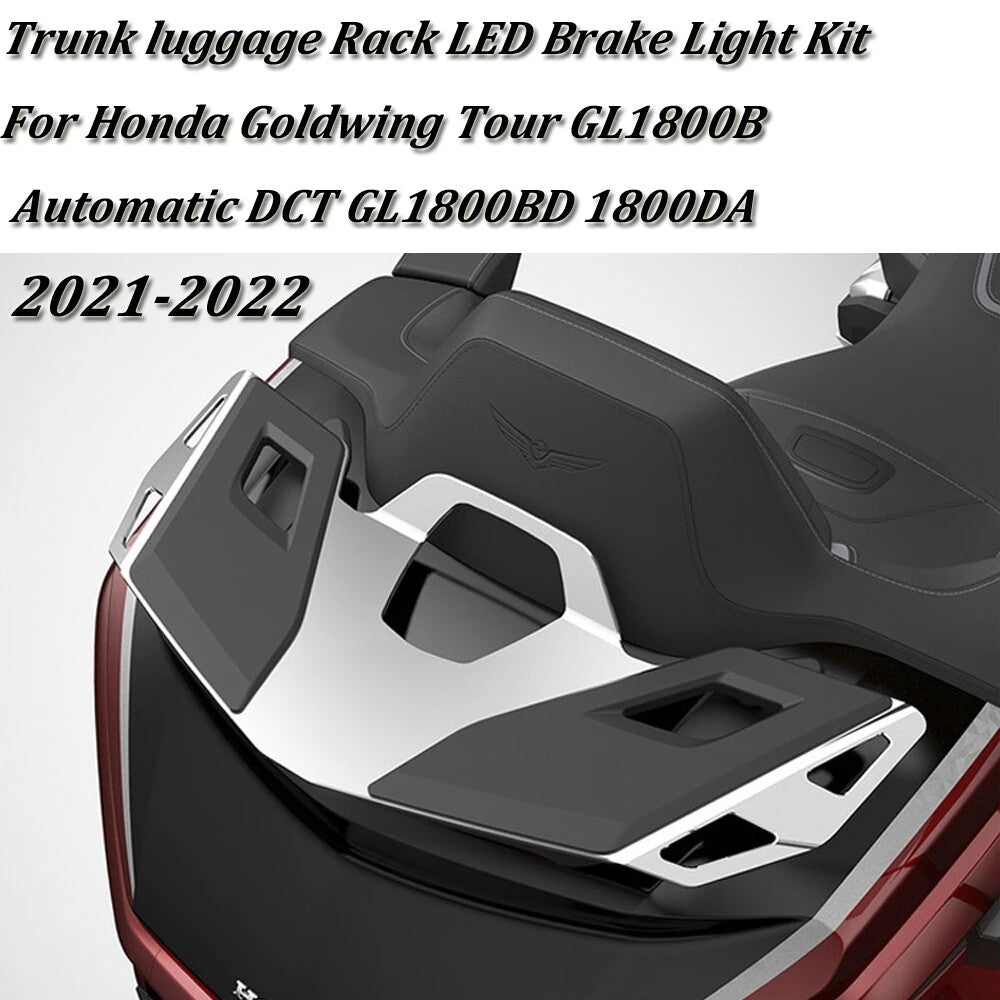 Fit for Honda GoldWing GL1800 2021-2022 Trunk Luggage Rack LED Brake Red Light