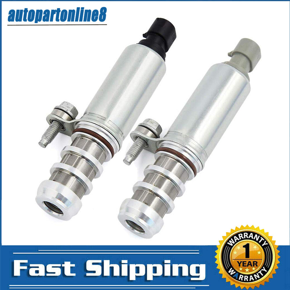 2 Intake Exhaust Camshaft Position Actuator Solenoid Valve For GM for Buick for Chevy