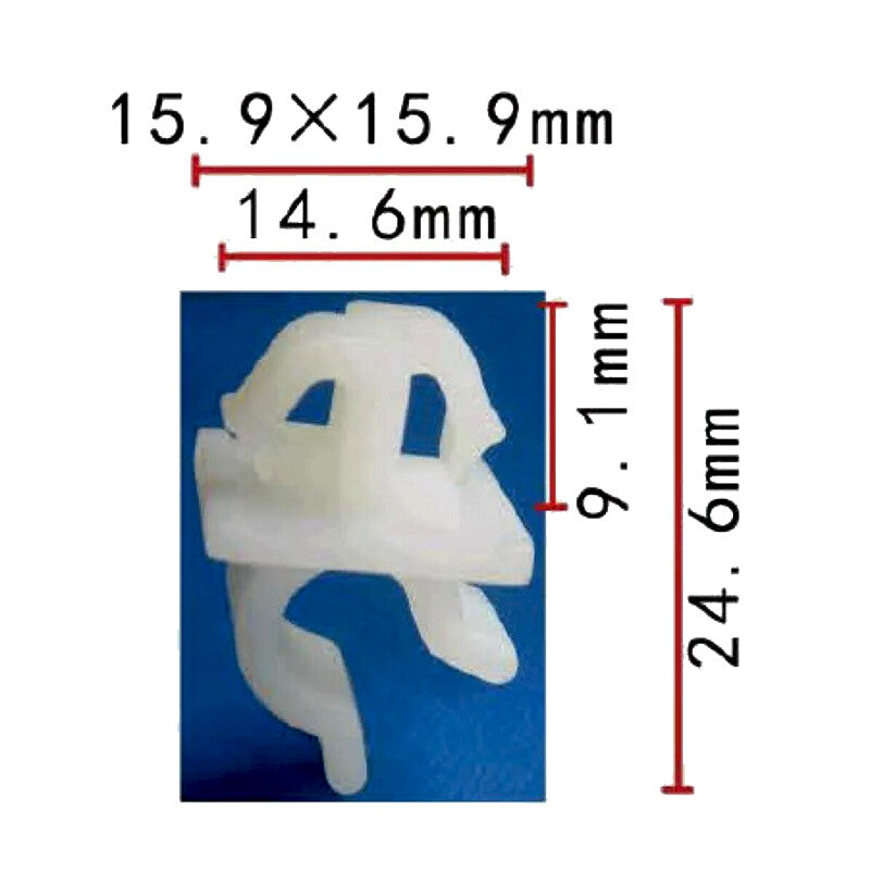 20-piece set of decorative clips and fixing buckles for Ford F-150 and F250 E8FZ5802354A