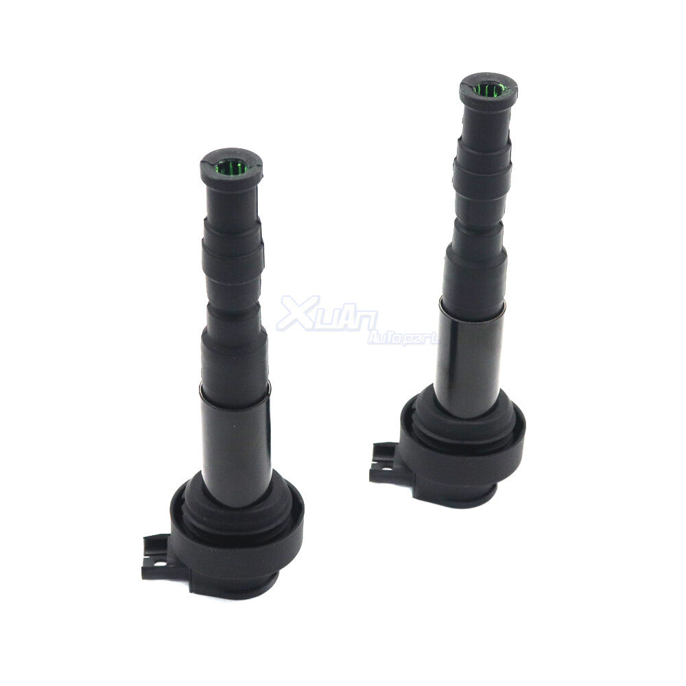 2-pack ignition coils suitable for BMW K1300S, K1200R, F700GS, F800GT, and F800R. (7715846 12138523968)