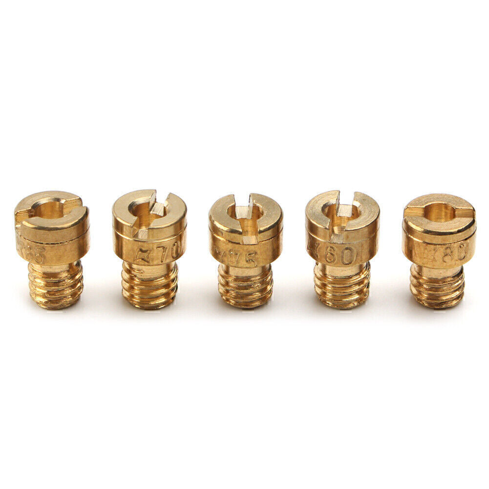 4mm Carburetor Jet Kit 60/65/70/75/80 for Racing Carb 50 60 80cc Motorized Bike