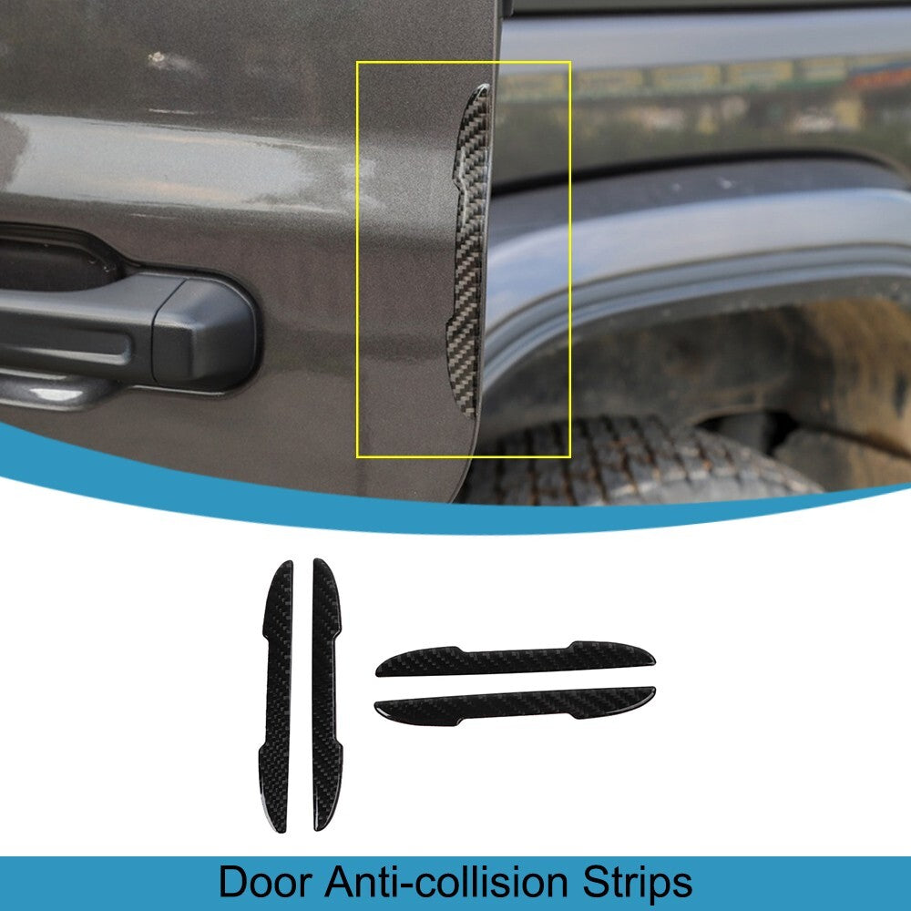 Door Anti-collision Strips Stickers Trim for Jeep for Wrangler TJ JK JL JT for Jimny