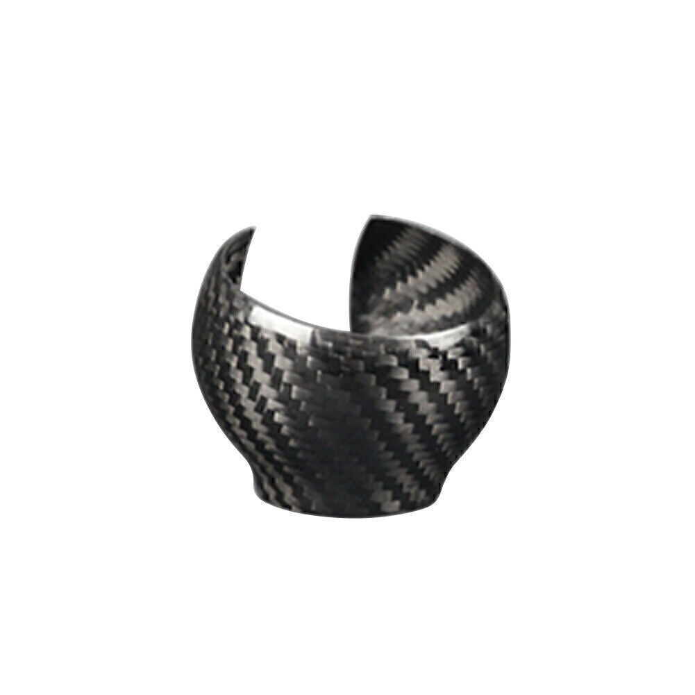 Carbon Fiber Gear Shift Knob Head Cover Trim for 2013-2018 14 15 for Audi Q3 Black