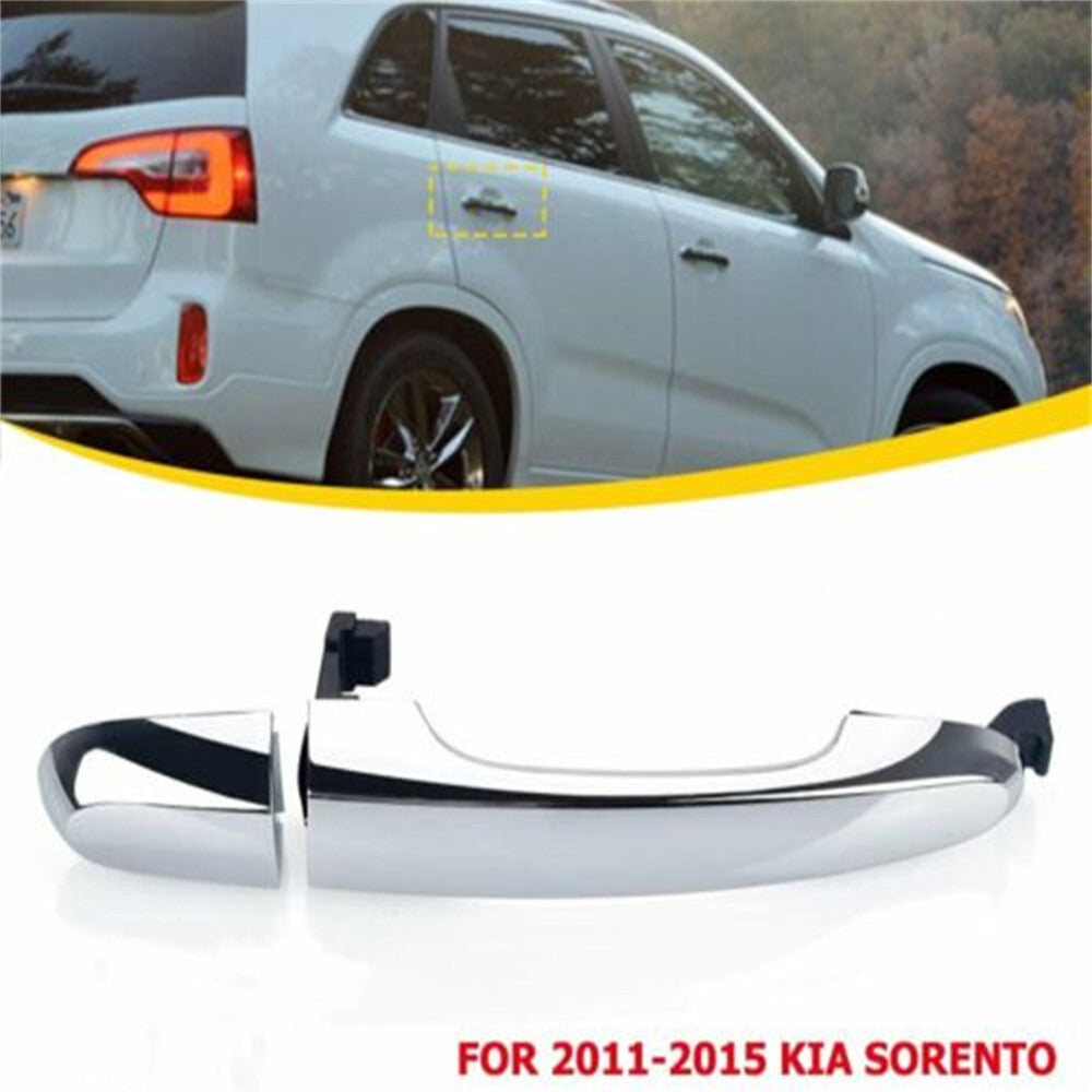1X Exterior Outside Door Handle Driver Passenger Side For 2011-2015 for Kia Sorento