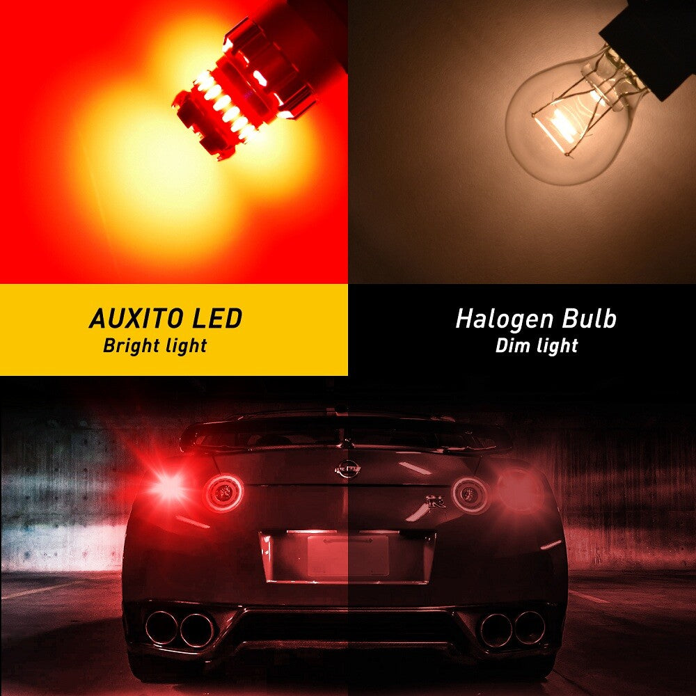 AUXITO 3157 Red Mold LED Red Mold LED Red Mold LED Red Mold/Red Mold 2F3