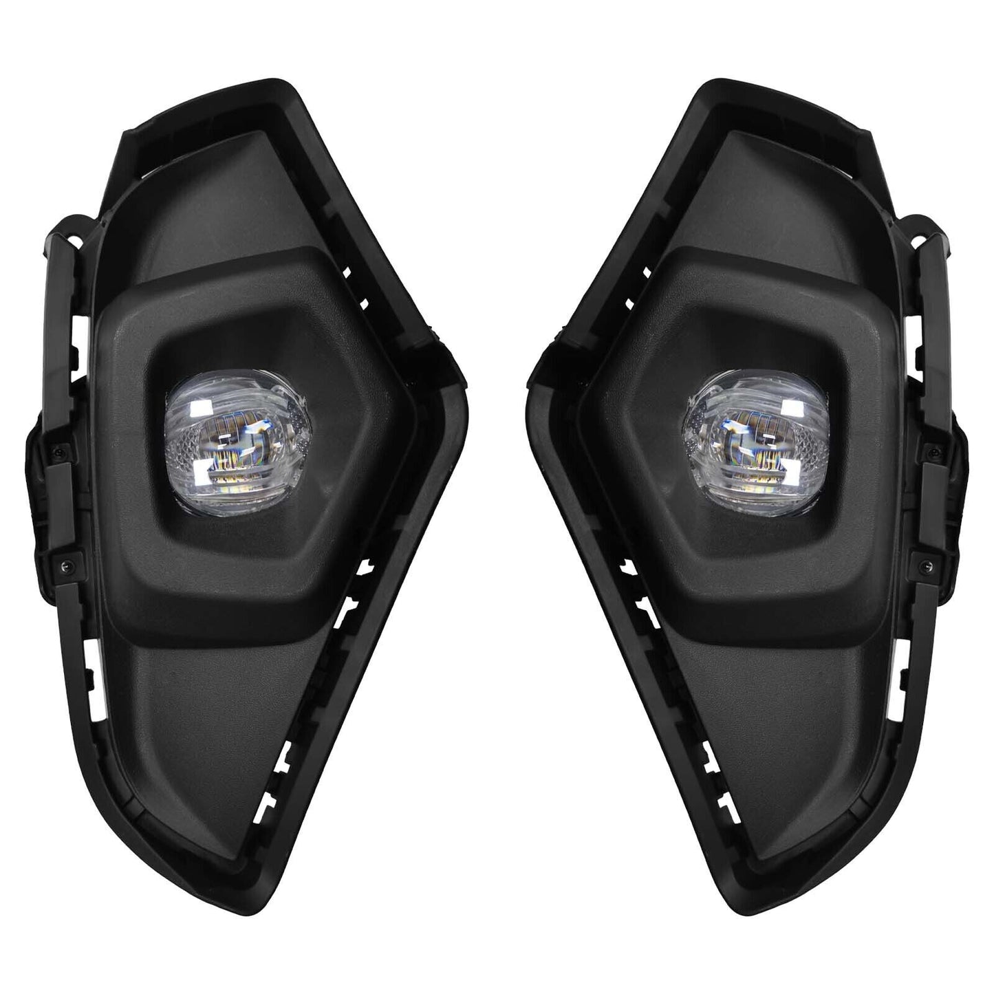 1 Pair LED White Fog Lights For 2019-2024 for Toyota Rav4 w/ Wiring Switch