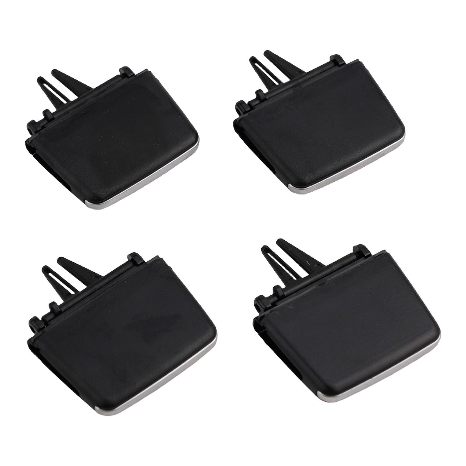 Air Vent Outlet Tab Plastic Black Front A/C Car Accessories