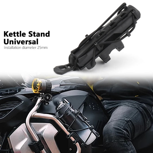 for BMW for Honda for Yamaha 25mm Diameter Motorcycle Cup Holder Kettle Stand