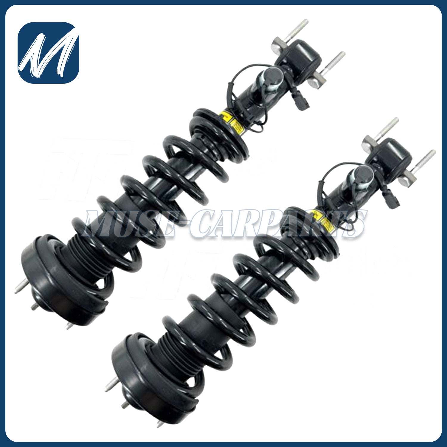 Four shock absorbers (front, rear, left, and right) suitable for Maserati Ghibli S Q4 AWD 3.0L 14-19