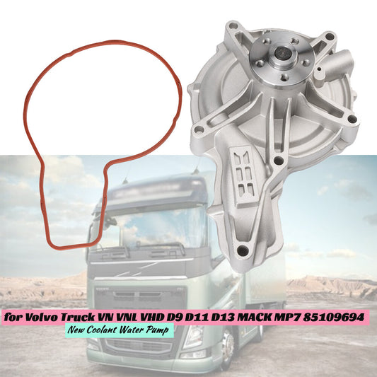 New Coolant Water Pump for Volvo Truck VN VNL VHD D9 D11 D13 for MACK MP7 85109694