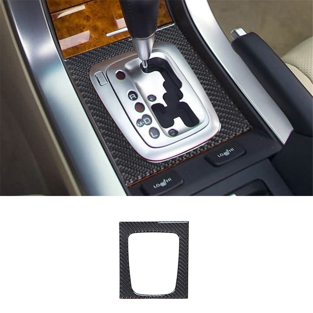 Carbon Fiber Central Control Gearbox Frame Cover Trim for Acura TL 2004-2008