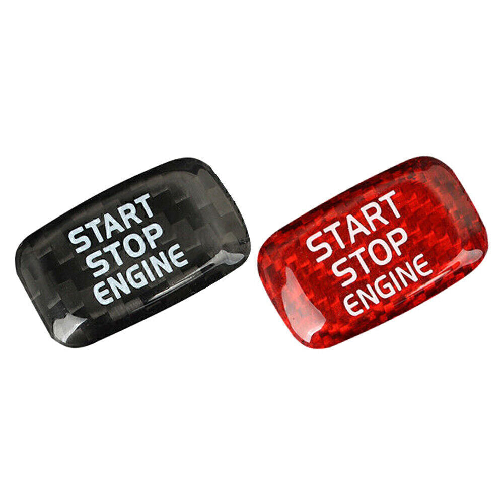 Carbon Fiber Engine Start Stop Button Sticker Fit for Volvo V40 V60 S60L S60 XC60