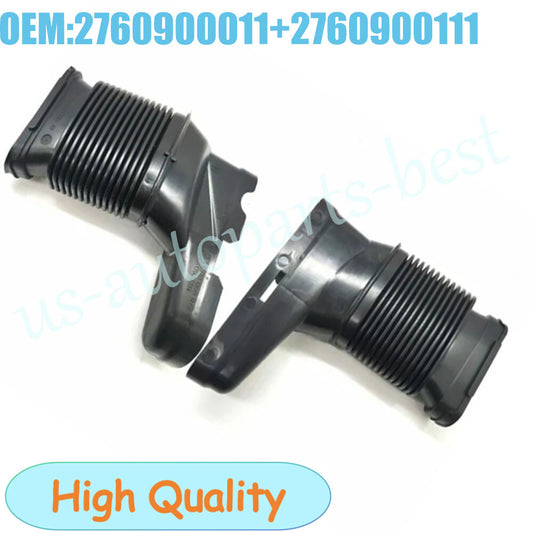 for Mercedes E CLS 320 C218 350 Set OF 2 Left + Right Side Air Intake Duct Hose