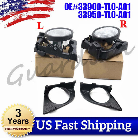 US Fog driver's light strip protector for Acura TSX V6 3.5L (10L) / TSX base 2.4L (09-10-)