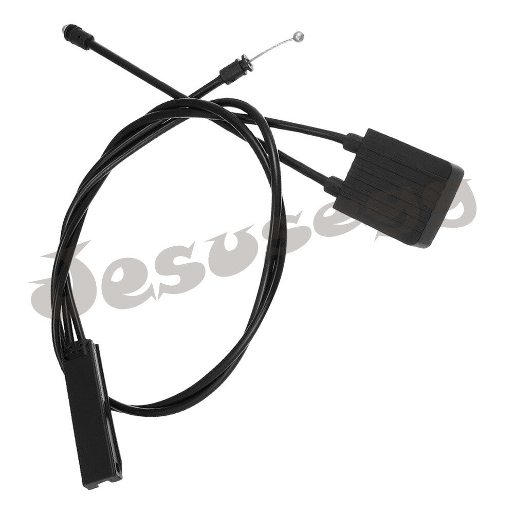 Fits for Bmw F45 F46 F55 F57 F60 7300571 Bonnet Unlocking Opening Cable Rope Black