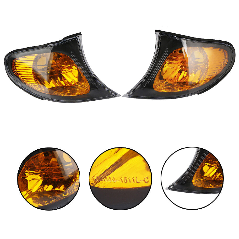 Two side marker parking turn signal corner lights are available for BMW 3 Series E46 325i (02-05-)