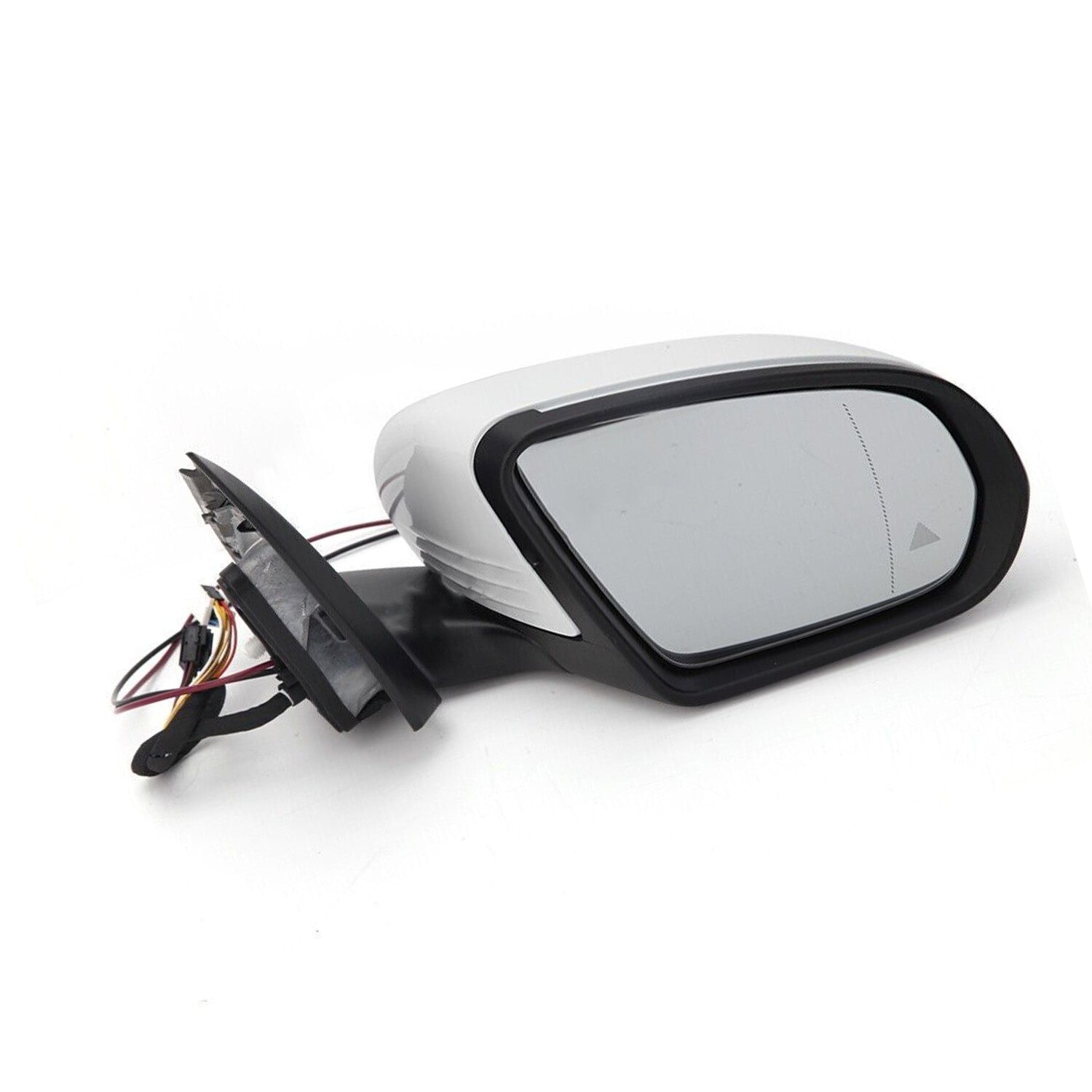 GLC Blind Spot Driver Left Side Mirror White 2538101416 for Mercedes-Benz X253