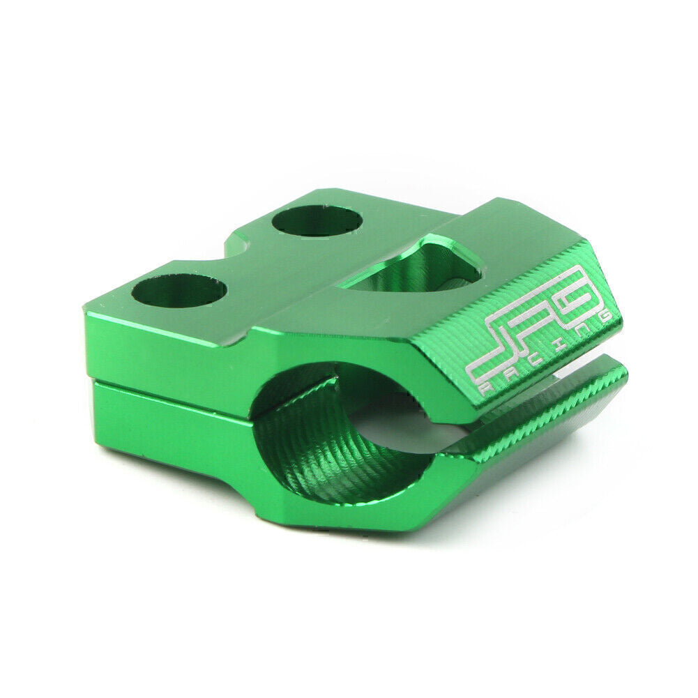 For KLX125 KX80 KX85 KX100 KX250F KX450F Green Brake Lines Hose Clamp Holder Set
