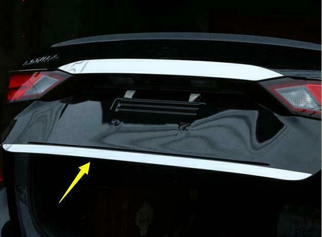Chrome Rear Door Trunk Tailgate Lid Protection Trim for Nissan Altima 2019-2022