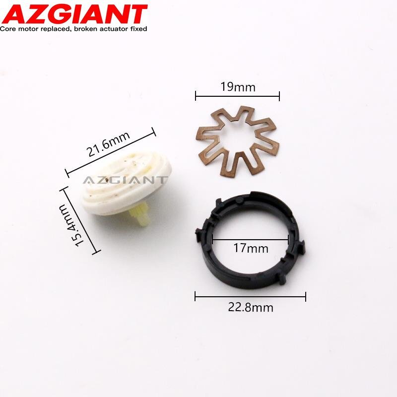 Automotive side mirror adjustment motor gear kit for Renault Laguna MK1 MK2 MK3 1994-2014