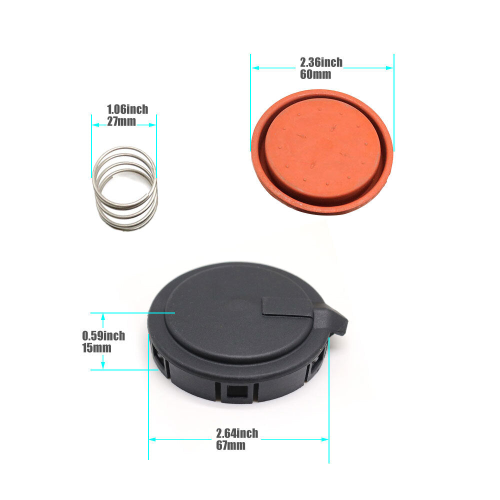 2-pack PCV valves suitable for BMW 545i, 550i, 645ci, 650i, 745Li, 745i, 750i, 750Li, X5 11127547058