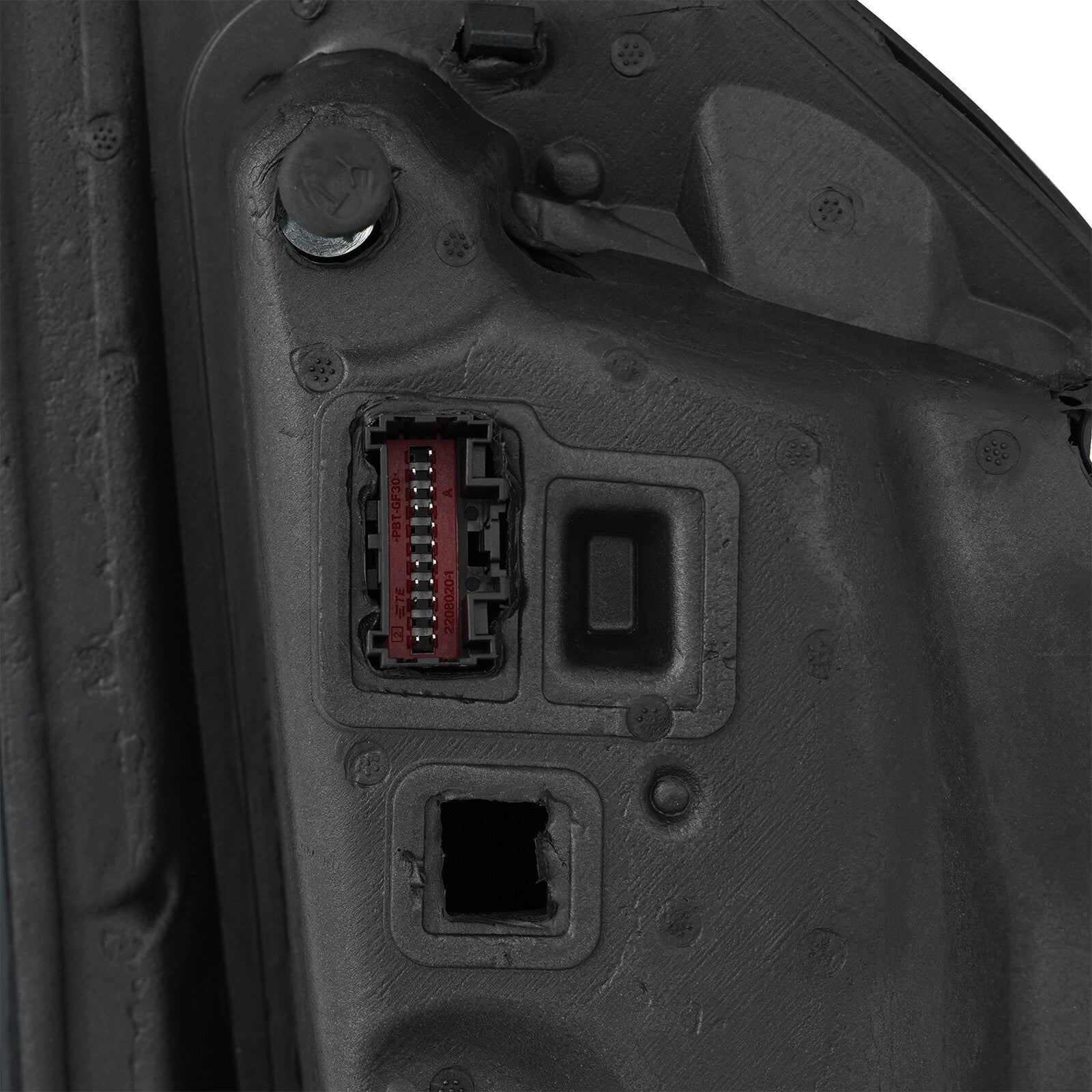 Driver's left-side mirror compatible with 2015-2020 for Ford F-150s, power folding, memory blind spot feature.