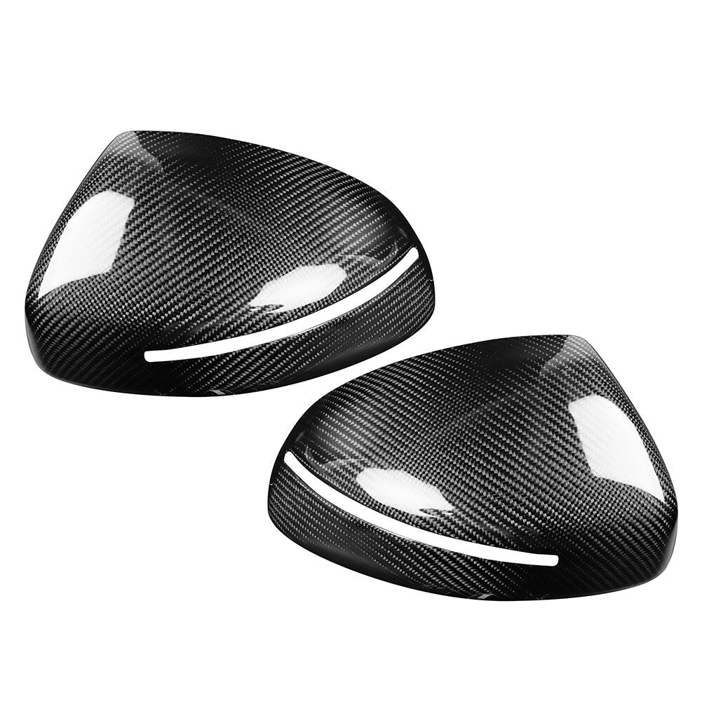 Rearview Door Mirror Cover Side Wing Mirror Protective Cap for Audi TT TTS TTRS