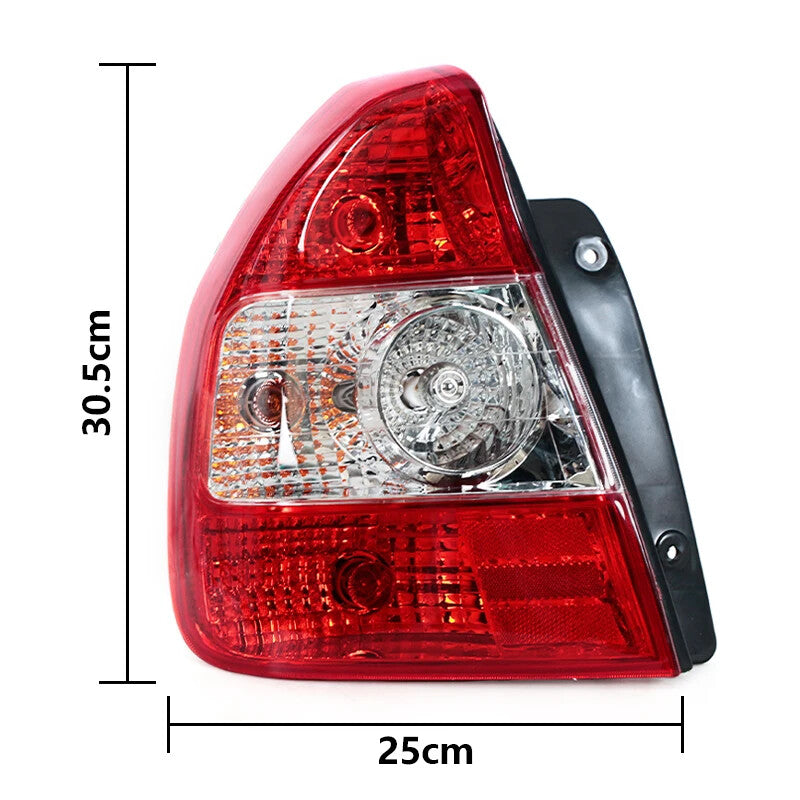 1Pair Rear Tail Light Stop Brake Lamp for Hyundai Accent 2001 2002 2003 2004