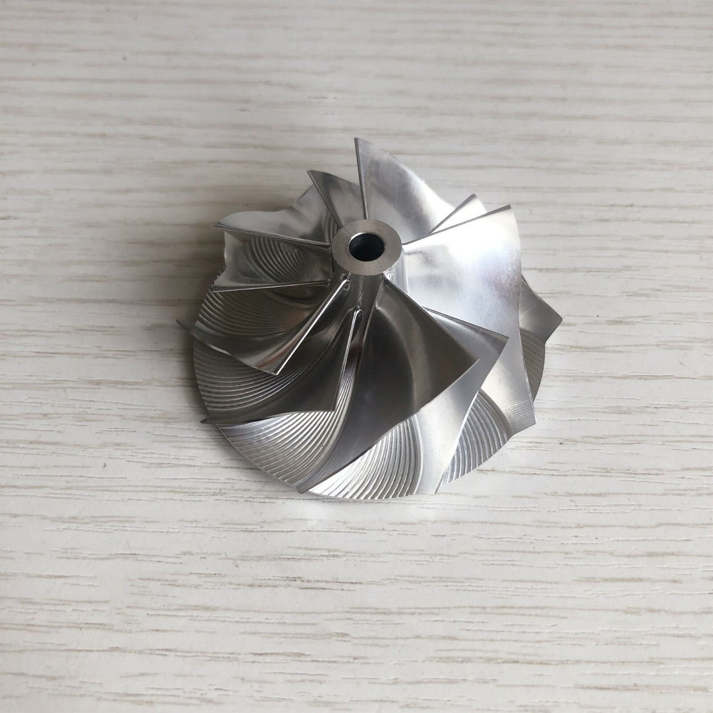 TD04HL 19T Reverse 46.02/58.00 mm 5+5 Blade 49189-X Billet Compressor Wheel