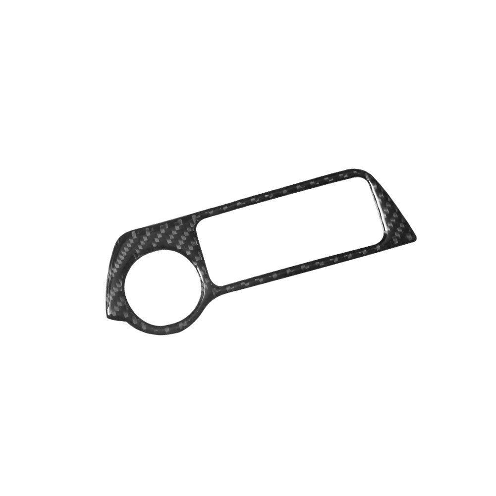 Carbon Fiber Interior Power Outlet Cover Trim for Mitsubishi Outlander 2014-2016