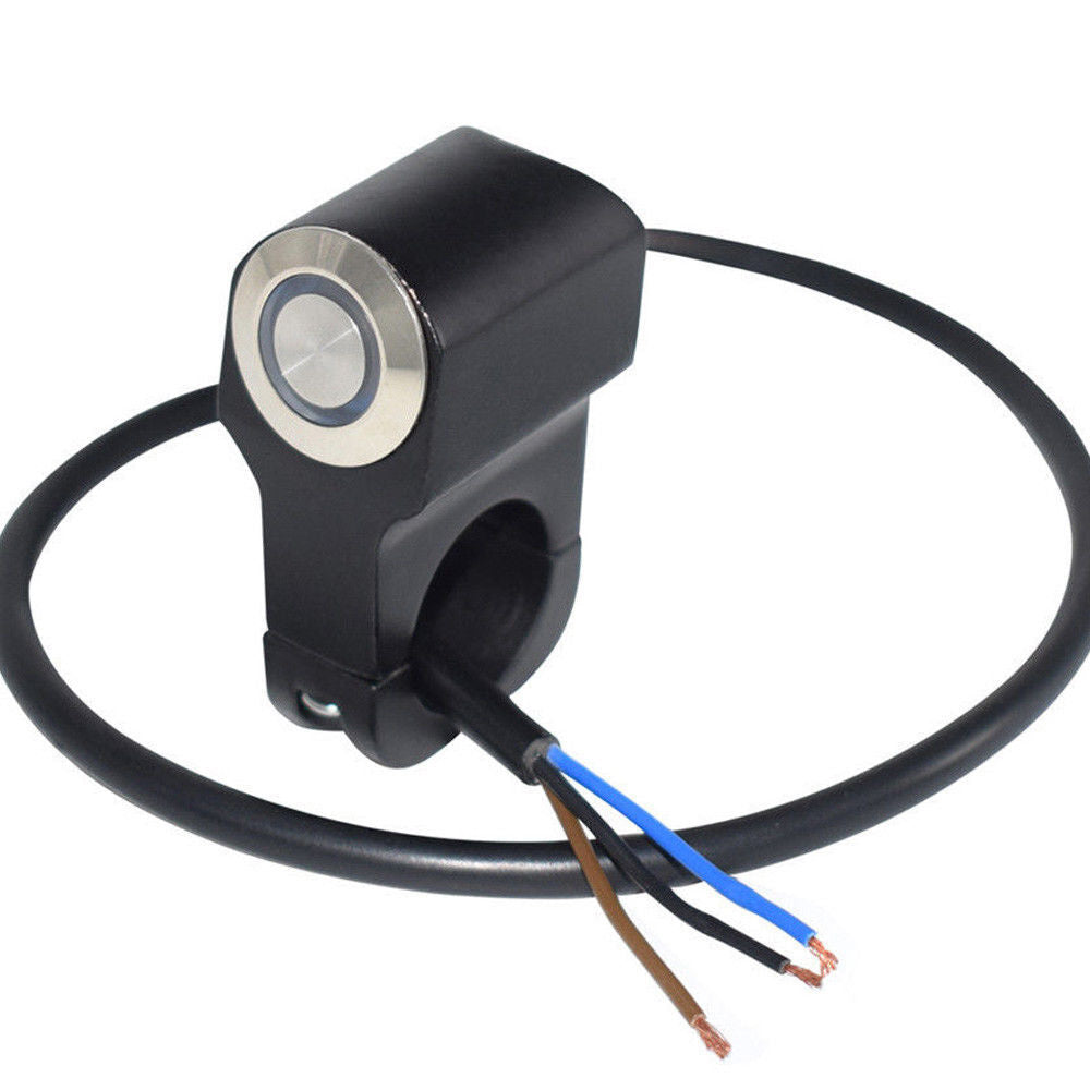 DC 12V/10A Aluminum Alloy LED Motorcycle Handlebar Switch Fog Light ON/OFF