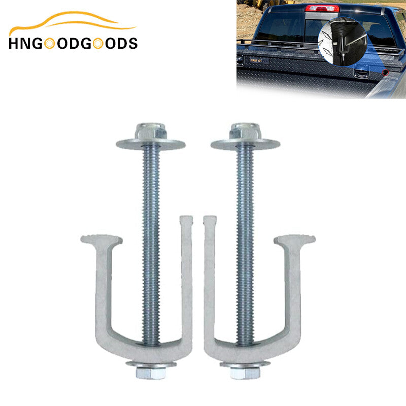 2-Piece Truck Toolbox Clamping Aluminum Fastening Clamp Toolbox Mounting Kit