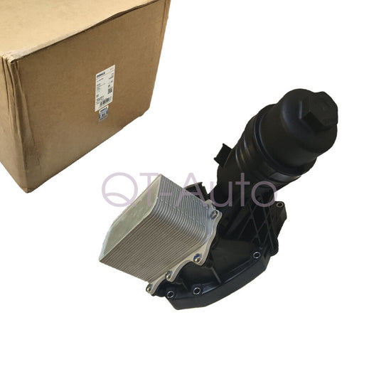 11428583895 Equipment Manufacturer Oil Filter Housing and Oil Cooler for BMW X3 X4 X5 X6 X7 Z4