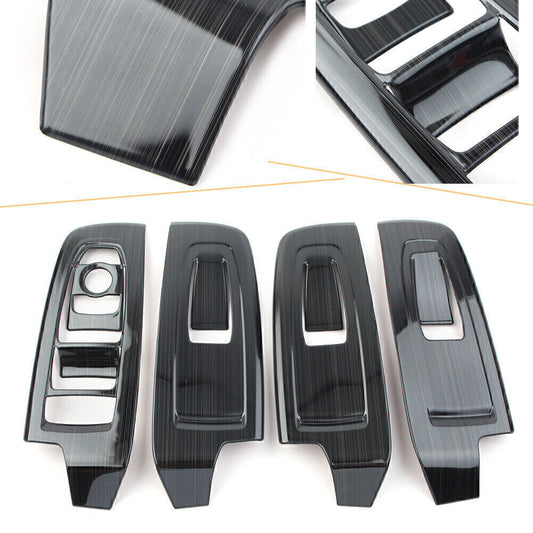 Car Interior Window Switch Panel Tirm 4pcs for Subaru Forester 2019-2020 RHD