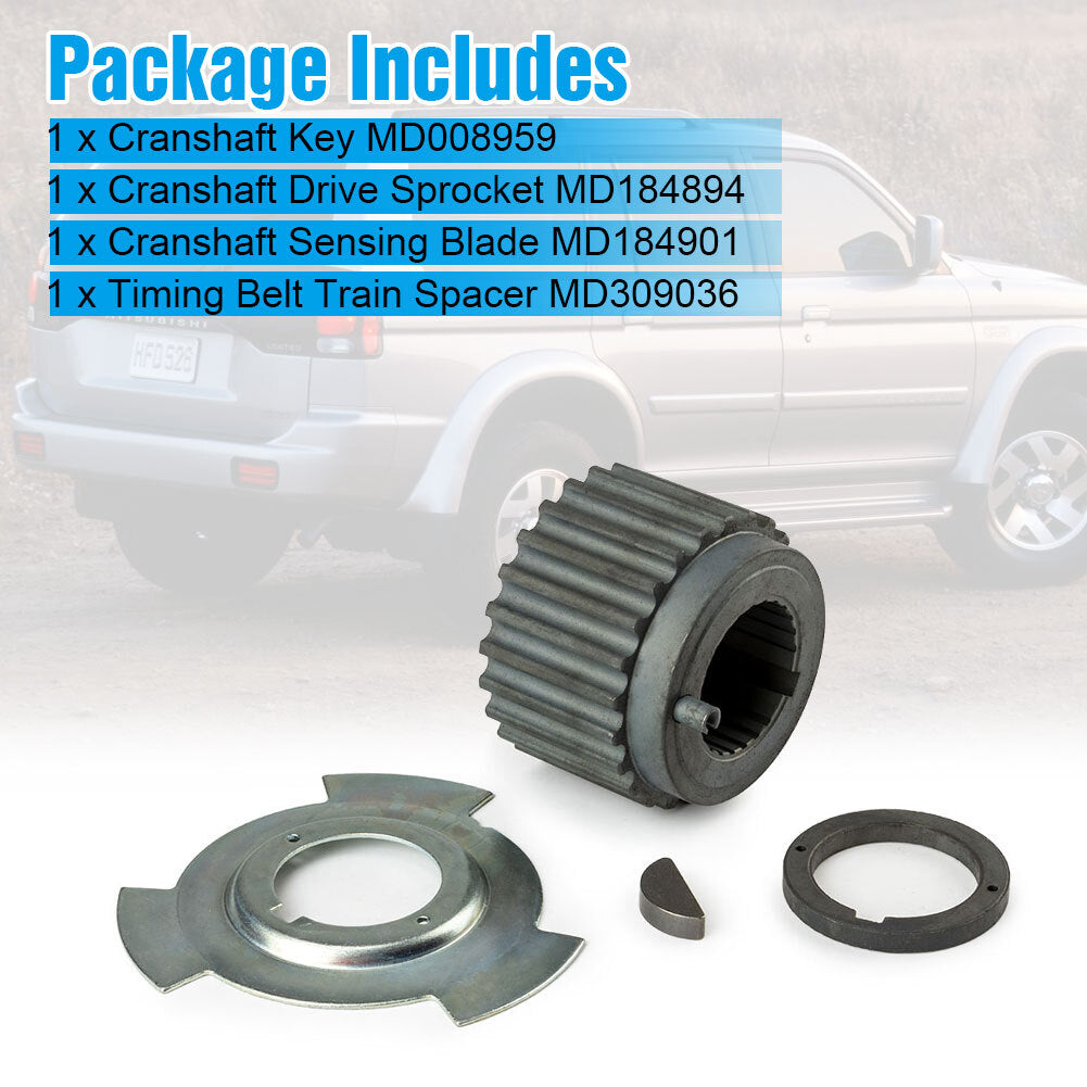 MD185237 for Mitsubishi Montero Crankshaft Gear Sprocket Sensor Blade Spacer