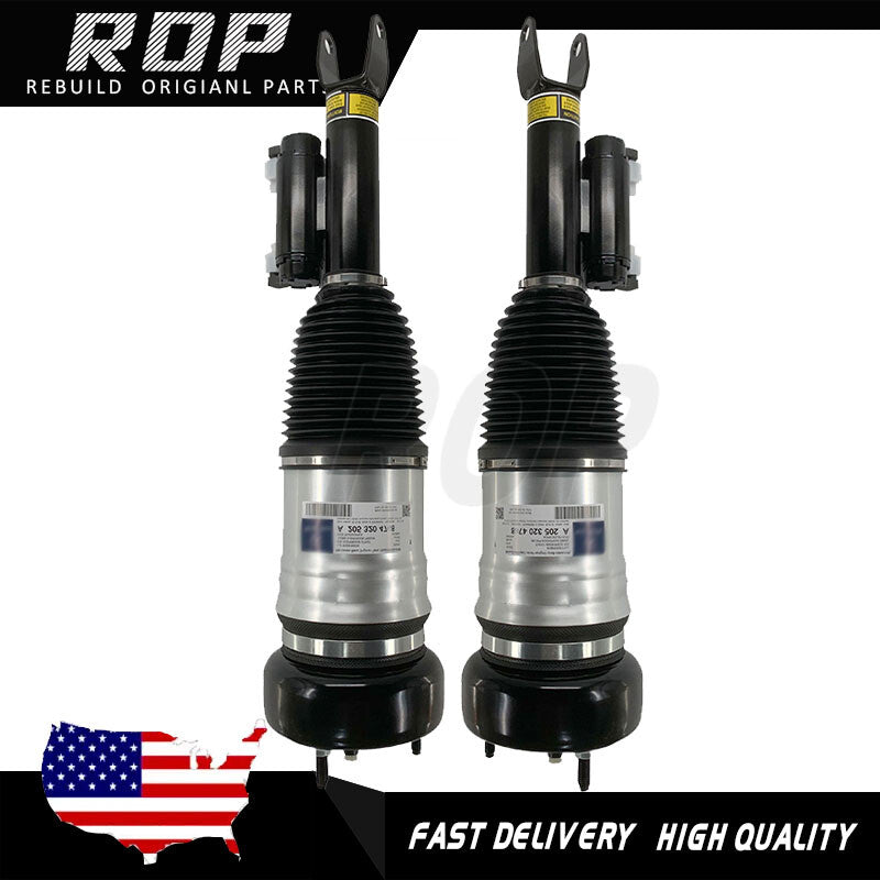 2X Front Air Suspension Struts ADS Fit for Mercedes Benz W205 C-Class 2WD 2013-2020