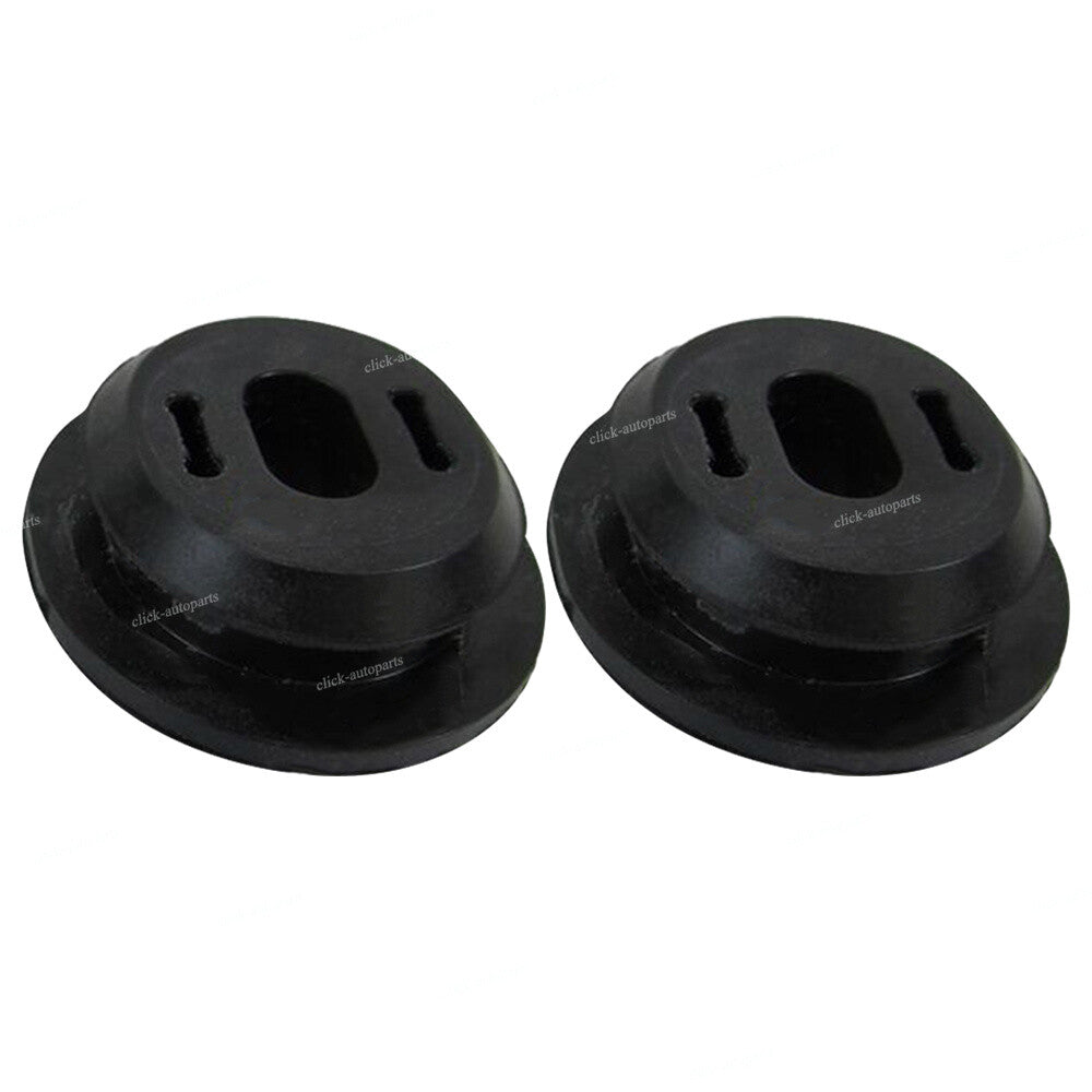 Set of 2 Rubber Lower Radiator Isolator For 14-19 for Jeep Cherokee 12-17 for Dodge Dart