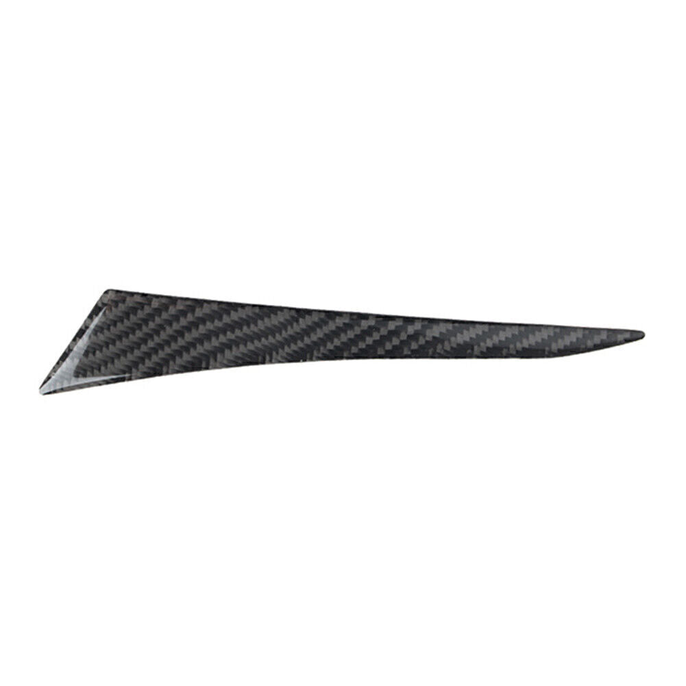Carbon Fiber Interior Left Dashboard Sticker Cover Fit for Infiniti Q50 Q60 2014-19