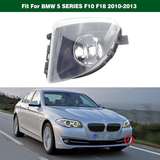 Clear Front Bumper Driving Fog Light Lamp Left for BMW 5SERIES F10 F18 2010-2013