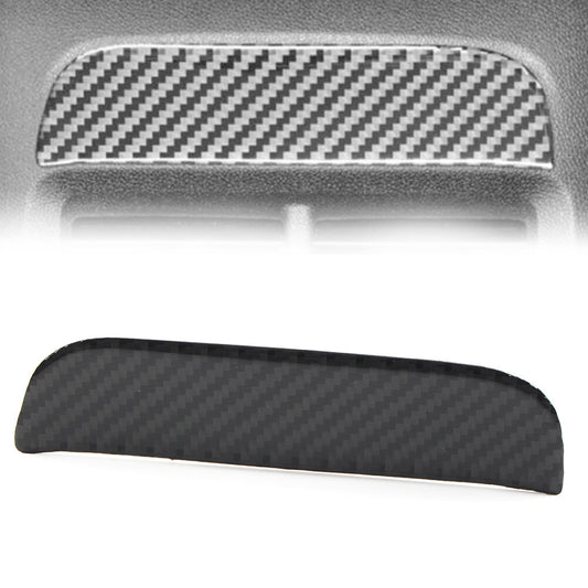 Rear Air Outlet Vent Cover Trim Carbon Fiber Black for Chevrolet Equinox 2017-22