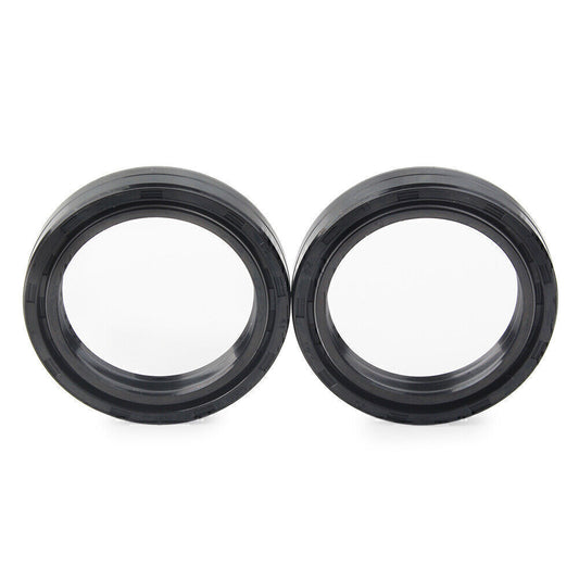 2x 43X52.9-9.5/10.5 MM Motorcycle Front Fork Damper Shock Absorber Fork Oil Seal