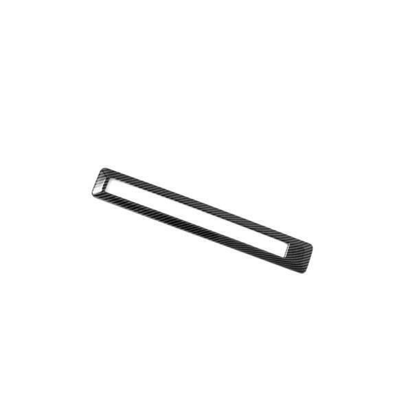 Carbon Fiber Rear Air Conditioning Switch Cover Trim for Toyota for Sienna 2021-2023