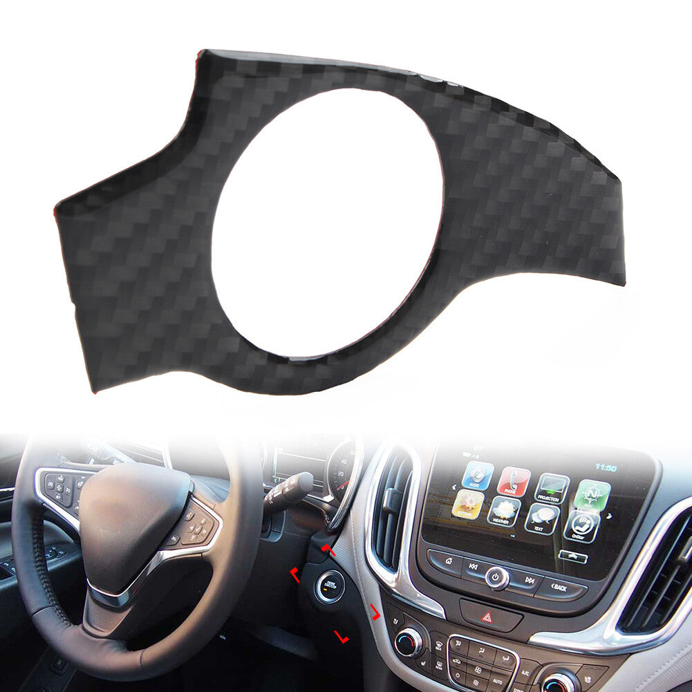 Interior One-Button Start Switch Cover Trim for Chevrolet Equinox 2018-2021 LHD