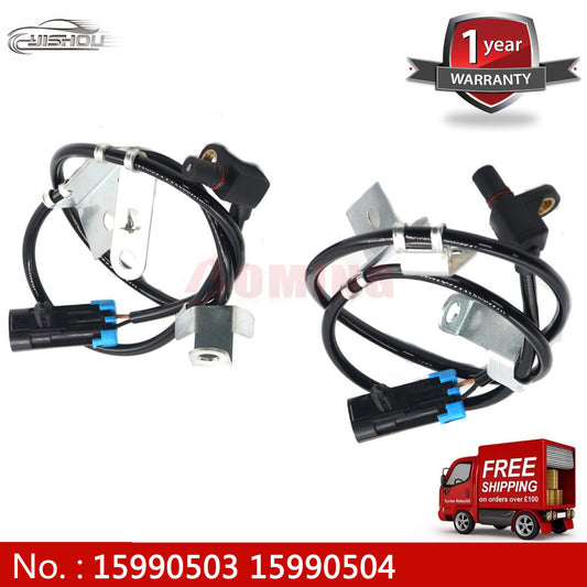 ABS wheel speed sensors for Chevrolet Silverado 1500/2500 HD left, right, and front.