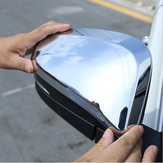 for Toyota RAV4 13-2018 Chrome Rearview Side Wing Mirror Molding Cover Trim 2PC