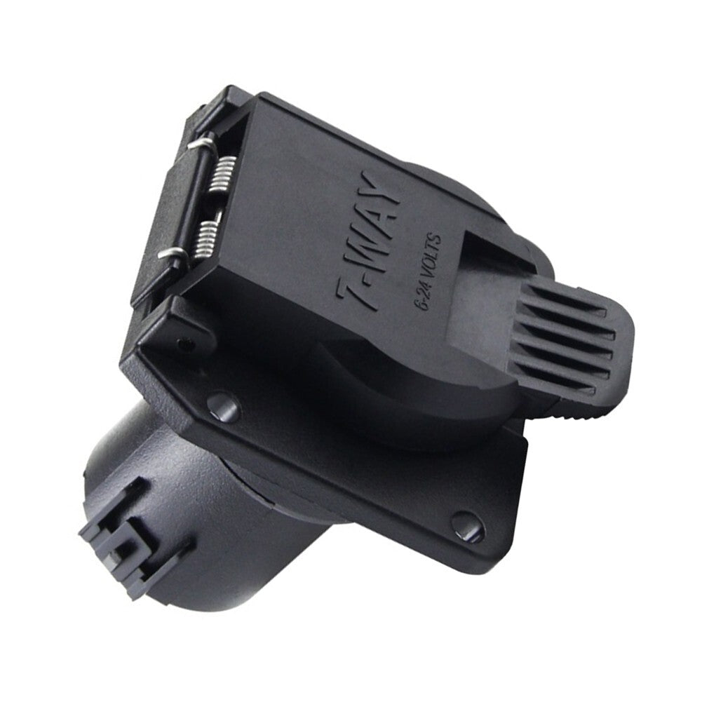 Trailer socket adapter 6-24V 7-pin power plug and socket connector accessories