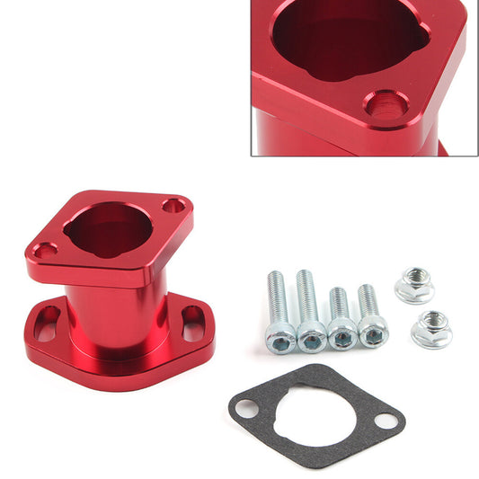 Vergaser Carb Adapter Ansaugkr¨¹mmer Metall f¨¹r VM22 PZ19 PZ26 rotes Motorrad
