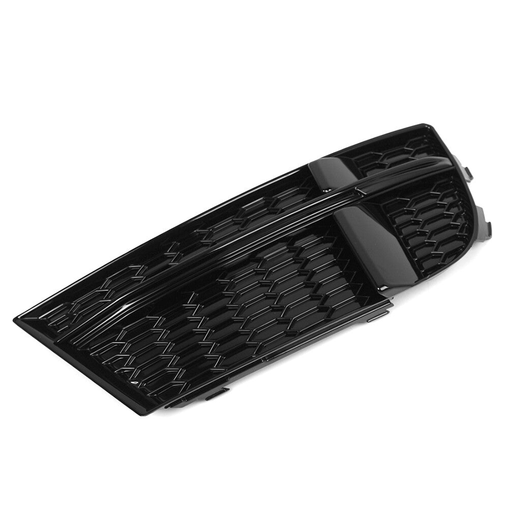 Closed Mesh Honeycomb Front Bumper Fog Light Grille Right for Audi A3 S-Line S3