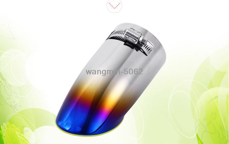 for Nissan Rogue 2014-2020 Blued Exhaust Pipe Tip Rear Tail Muffler Stainless 1X